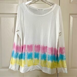 Super Soft Lightweight Rainbow Tie Dye Sweatshirt